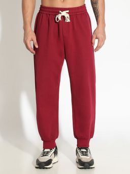 SHOWOFFFF - Edition Men Maroon Slim Fit Joggers