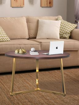 Metalsmith - Natural Mango Wood Coffee and Center Table For Living Room, Home and Office