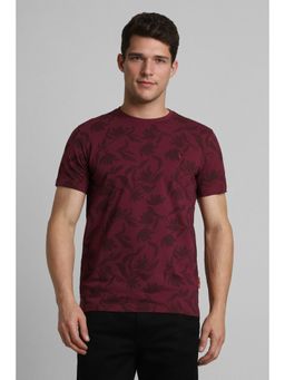 Simon Carter - Floral Wine T-Shirt
