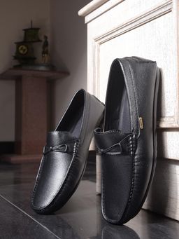LIBERTY - Fortune AVL-5 Casual Loafers For Men - Black