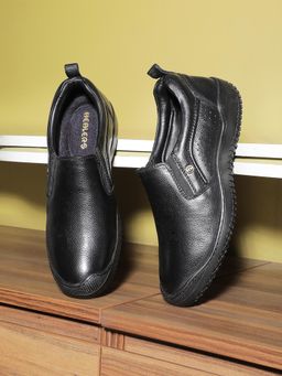 LIBERTY - Healers B049-02 Non Lacing Loafers For Men - Black