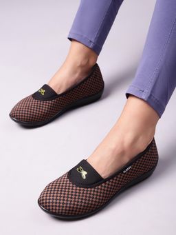 LIBERTY - A-HA FB-003 Casual Ballerina For Women - Brown