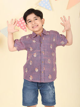Fabindia - Cotton Hand Block Printed Shirt
