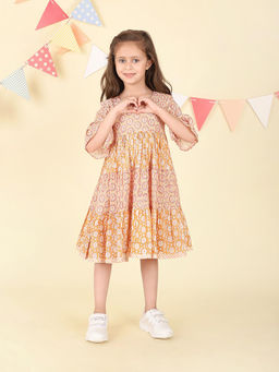 Fabindia - Cotton Hand Block Printed Dress