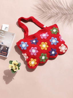 Magic Needles - Handmade Crochet Granny Square Bag - 2787 (M)