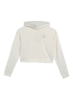 Puma - Classics Girls White Hoodies