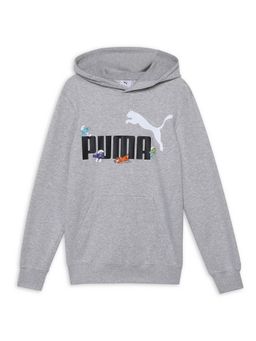 Puma - X The Smurfs Boys Grey Hoodies