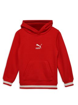 Puma - Hardy Sandhu Boys Red Hoodie