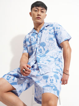 HIGHLANDER - Blue Mickey Mouse Co-Ord (Set of 2)