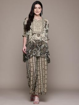 Aarke Ritu Kumar - Tarasha Paisley Co-Ords (Set of 3)