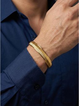 Gahan - MensGold-Tone Kada