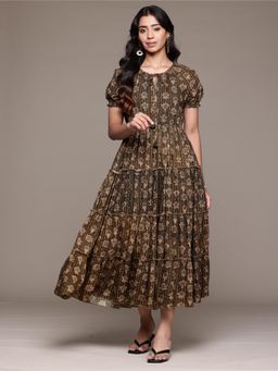 Ritu Kumar - Women's Dhriti Printed Long Dress