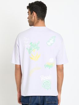 Club York - Purple Printed T-Shirt