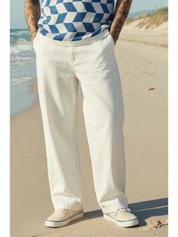 Snitch - Light Blue Washed Straight Casual Jeans for Men