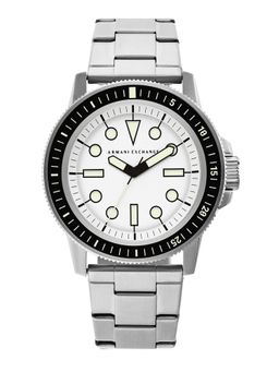 ARMANI EXCHANGE - Silver Strap Casual Watch AX1853