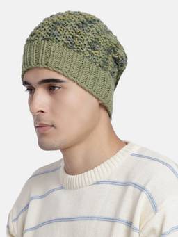 Magic Needles - Handmade Knitted Self-Design Beanie Grey