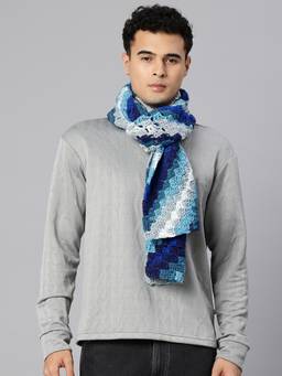 Magic Needles - Corner To Corner Multi-Color Crochet Scarf