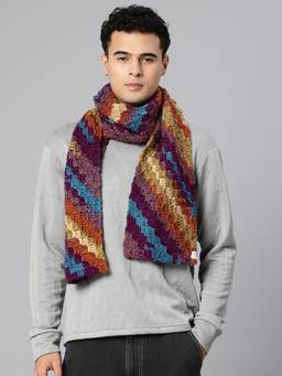 Magic Needles - Corner To Corner Multi-Color Crochet Scarf