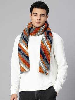 Magic Needles - Corner To Corner Multi-Color Crochet Scarf