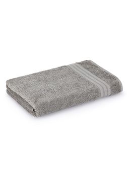 Layers - Home Easy Steel Grey 100% Cotton 450 Gsm Bath Towel (L)