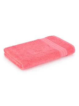 Layers - Home Easy Peach 100% Cotton 450 Gsm Bath Towel (L)