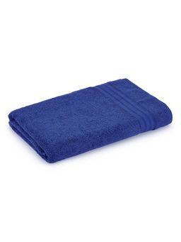 Layers - Home Easy Blue 100% Cotton 450 Gsm Bath Towel (L)