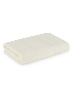 Boutique Living - Luxe Loom Cream 100% Cotton 550 Gsm Bath Towel (L)