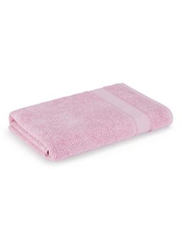 Boutique Living - Luxe Loom Blush Pink 100% Cotton 550 Gsm Bath Towel (L)