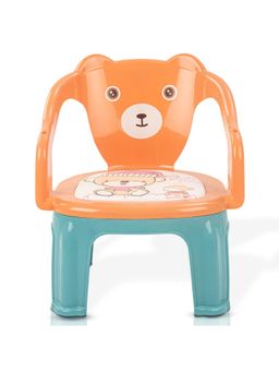 BAYBEE - Orange Plastic Printed Chair