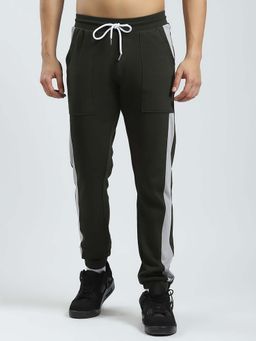 Rock.it - Green Solid Regular Fit Joggers
