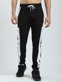 Rock.it - Black Solid Regular Fit Joggers