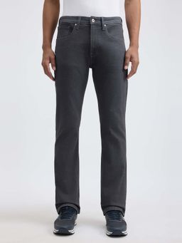 Pepe Jeans - Grey Solid Straight Fit Jeans