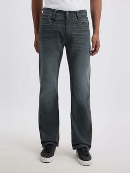 Pepe Jeans - Black Solid Straight Fit Jeans