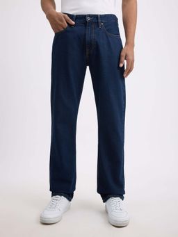 Pepe Jeans - Blue Solid Straight Fit Jeans