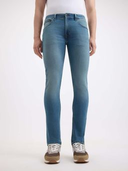 Pepe Jeans - Blue Solid Slim Fit Jeans