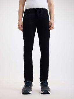 Pepe Jeans - Black Solid Slim Fit Jeans