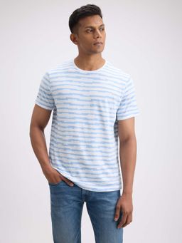 Pepe Jeans - Blue Stripes Slim Fit T-Shirt