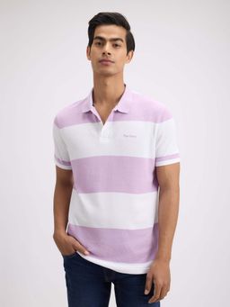 Pepe Jeans - Purple Stripes Regular Fit Polo T-Shirt