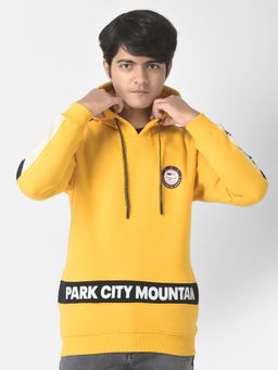 CRIMSOUNE CLUB - Boys Mustard Park City Hoodie