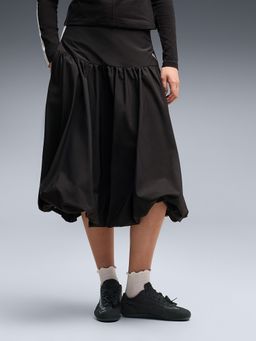 Puma - T7 Women Black Balloon Midi Skirt