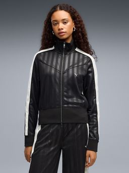 Puma - T7 Women Black Full Zip Jacket