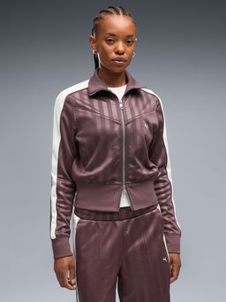 Puma - T7 Women Brown Full Zip Jacket