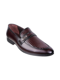 Metro - Men Wine Formal Loafers