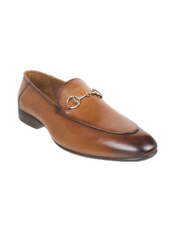 Metro - Men Tan Formal Loafers