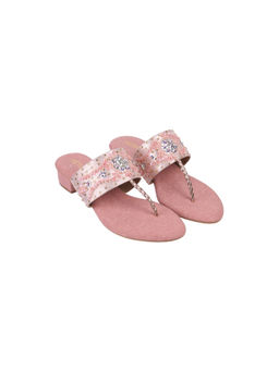 Metro - Women Rose Gold Sandal Heels