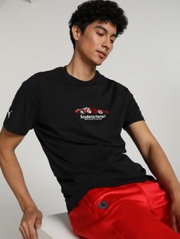 Puma - Ferrari Race Graphic 1 Men Black T-Shirt