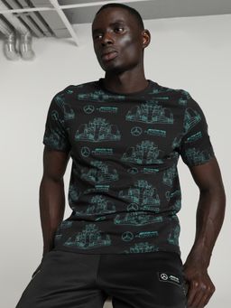 Puma - Mercedes AMG Petronas F1 Logo Men Black T-Shirt