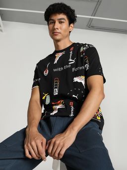 Puma - CLASSICS ND LOVE Men Black T-Shirt