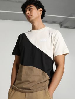 Puma - POWER Cat Men Beige T-Shirt