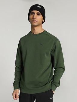 Puma - RAD/CAL Round Neck Men Green Sweatshirt